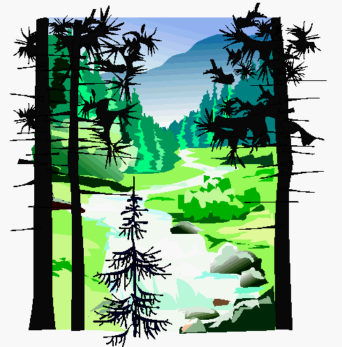 Funny Camping Cliparts
