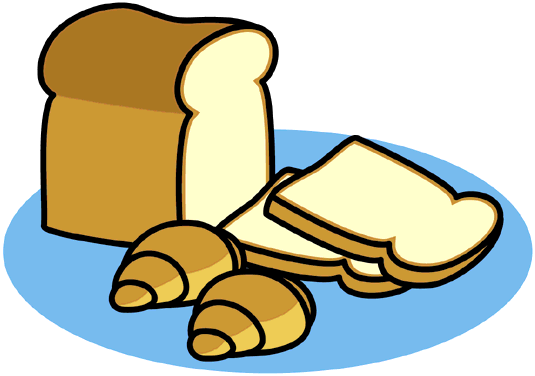 Cute Bread Cliparts