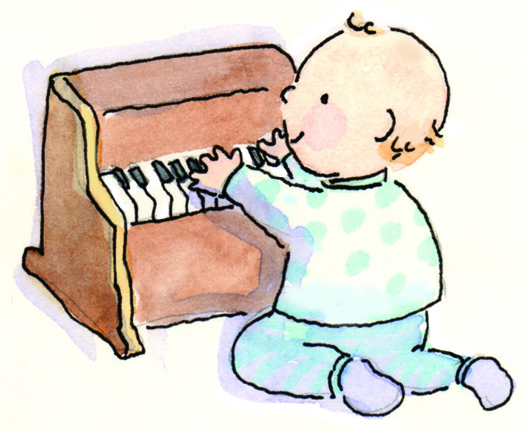 Piano Teacher Clipart 