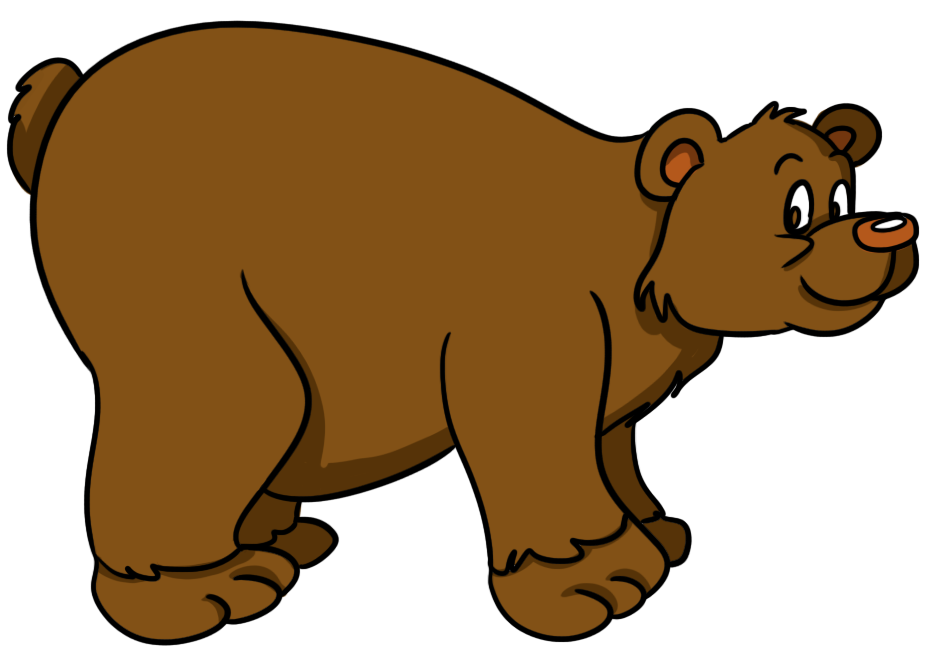 bear PNG transparent image download, size: 1478x1353px