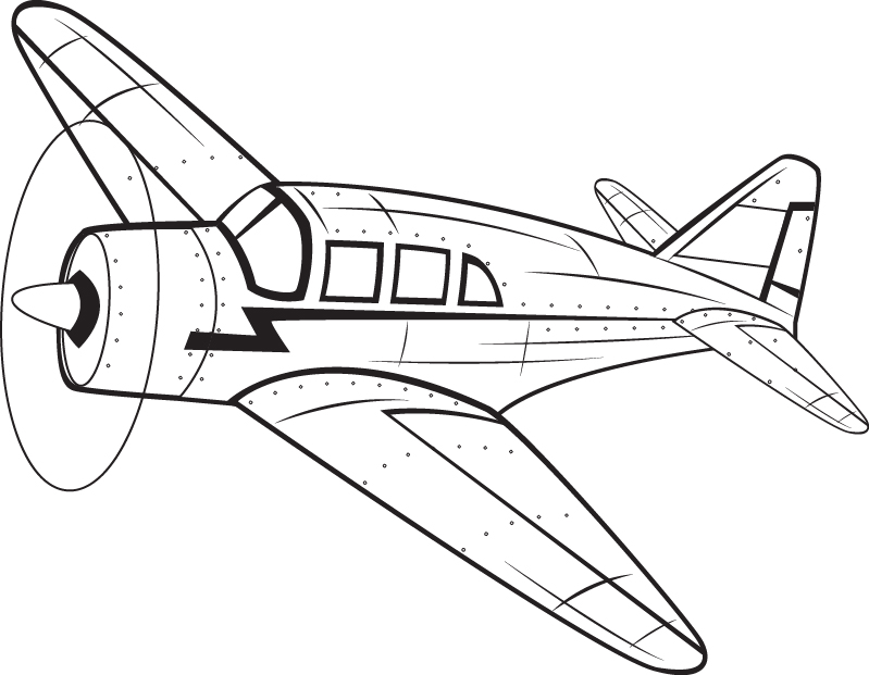 Small Vintage Airplane Vector SVG Icon 2  SVG Repo