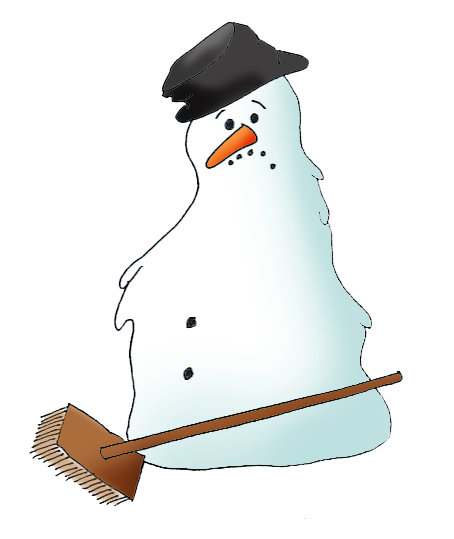 melting snowman clipart png - Clip Art Library