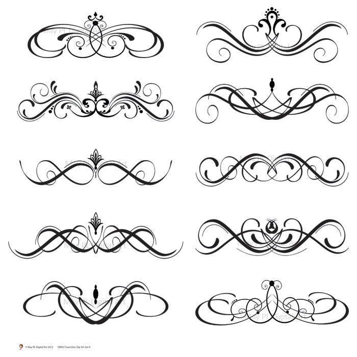 wedding invitation symbols clip art