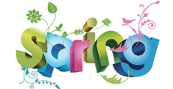 happy first day of spring clip art