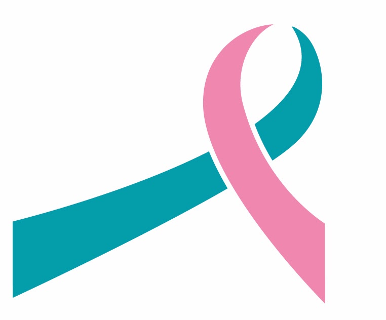 3. Ovarian Cancer Ribbon Nail Art - wide 1