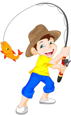 Boy fishing clipart free clipart image 2 