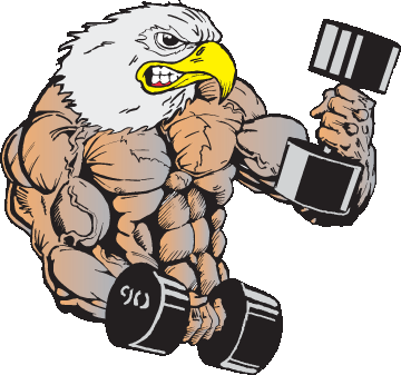 muscle eagle - Clip Art Library