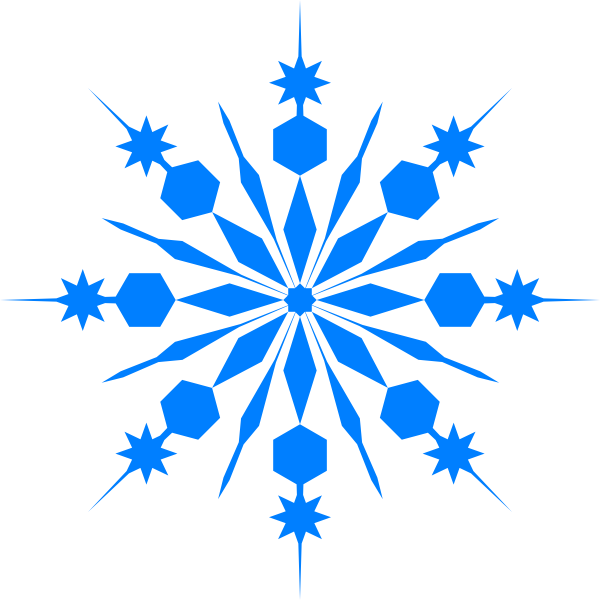 Snowflake Clip Art at Clker 
