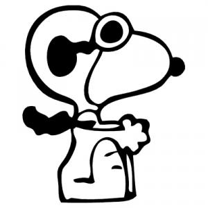 Baron Snoopy Decal