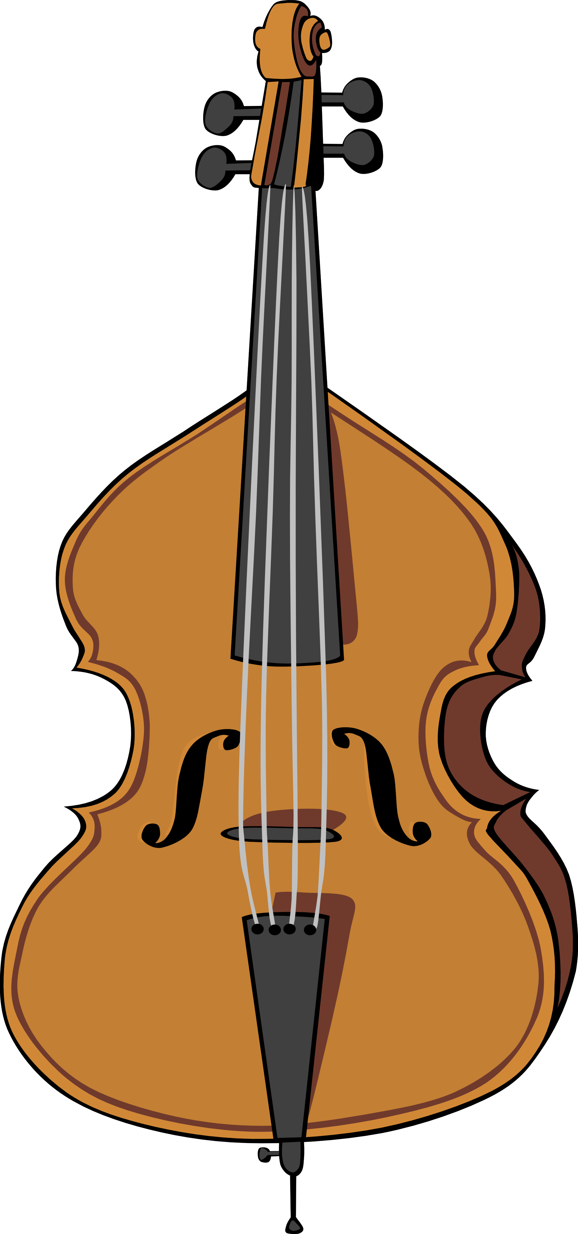 String bass clipart 