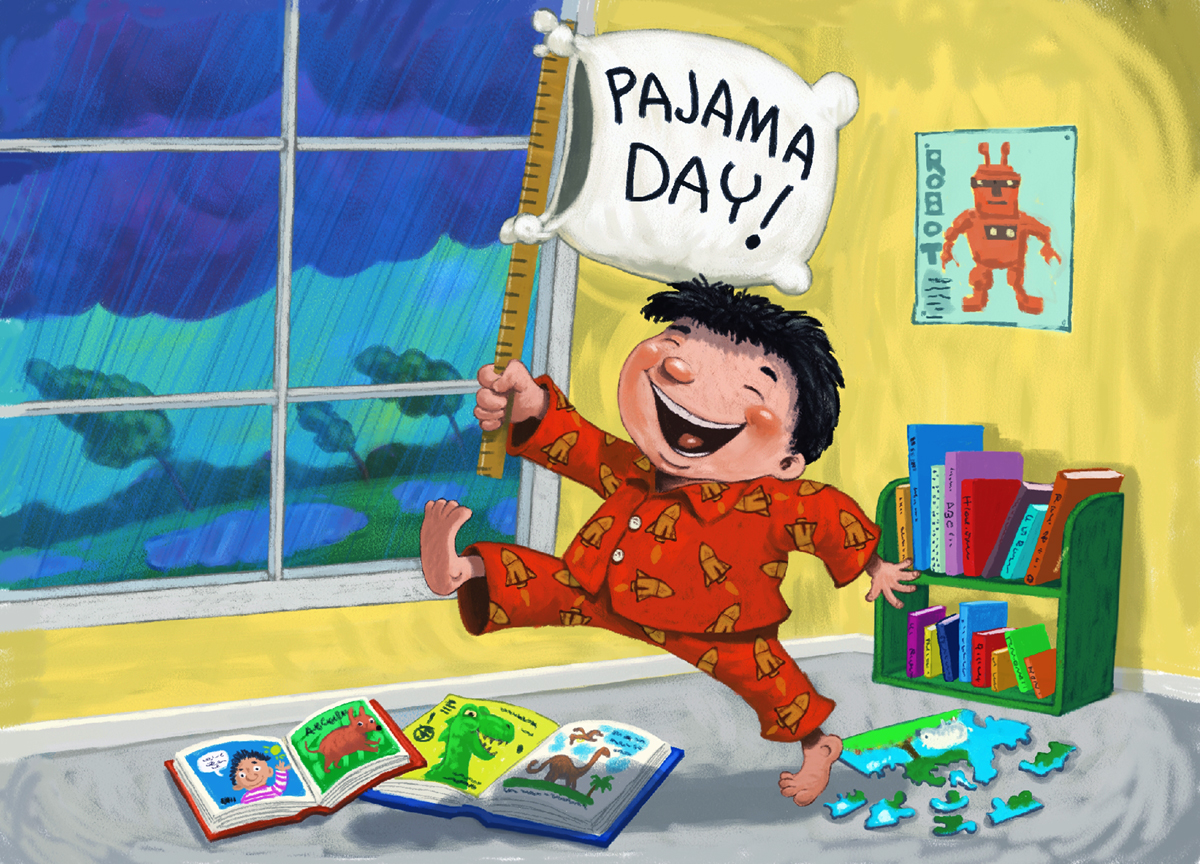 Pajama Day At School Clip Art