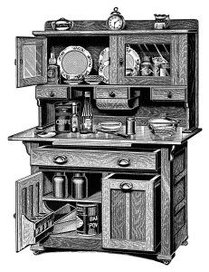 Kitchen Cabinet Cliparts