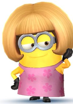 Female, Girl, Minions PNG Transparent Background, Free Download