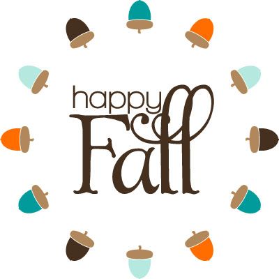 happy fall clip art