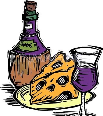Wine Theme Clipart 