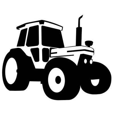 Free Tractor Silhouette Cliparts, Download Free Tractor Silhouette ...
