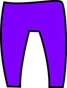 Purple Pants Clipart 