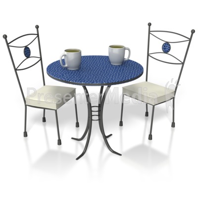 Table And Chairs Clipart 