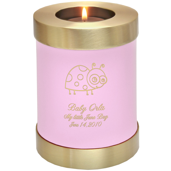 Baby Urn Candle Holder Memorial 