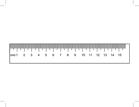Metric Ruler Clipart 93587 