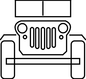 Cartoon Jeep Cliparts