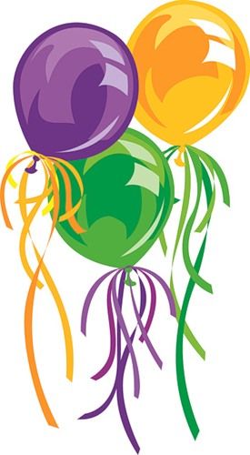 Cajun Birthday Cliparts