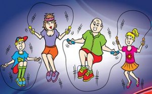 Family Fitness Clipart