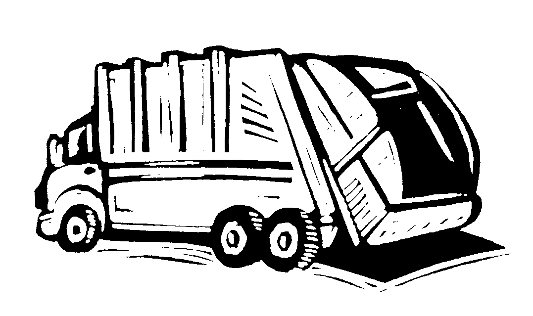 Trash Truck Clipart 