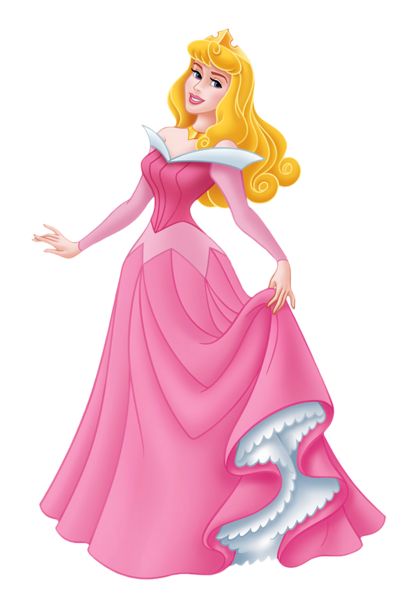 Sleeping beauty Disney princess aurora scrapbook clipart