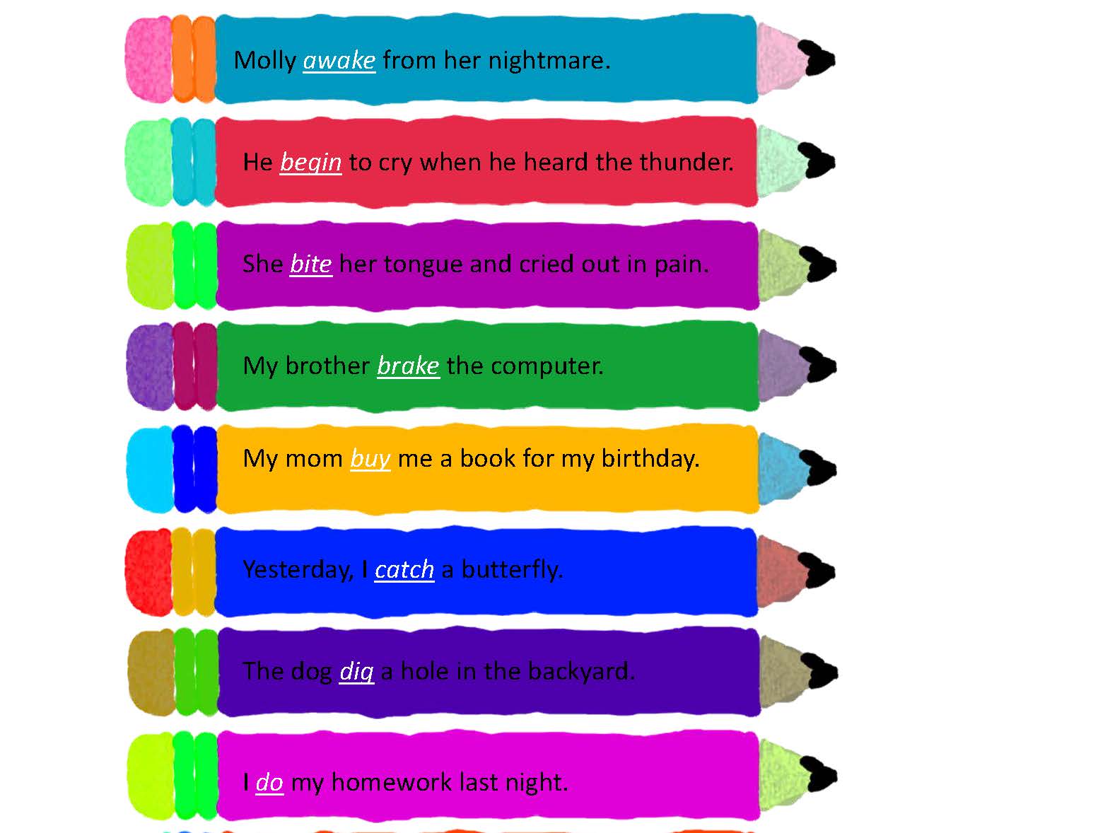 Cliparts Be Sentences