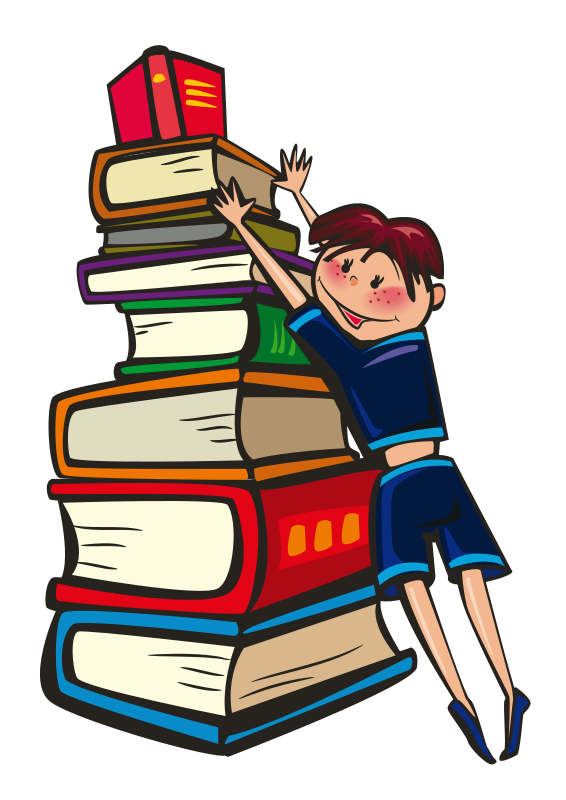 Education School Clipart - books-ga - Classroom Clipart