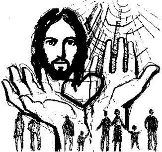 gods hands clipart