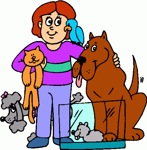 House pets clipart