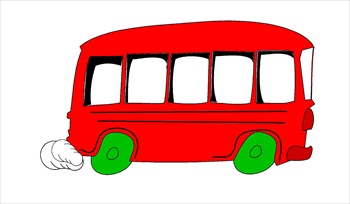 Travel Bus Cliparts