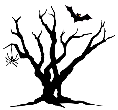 Spooky Tree Clipart