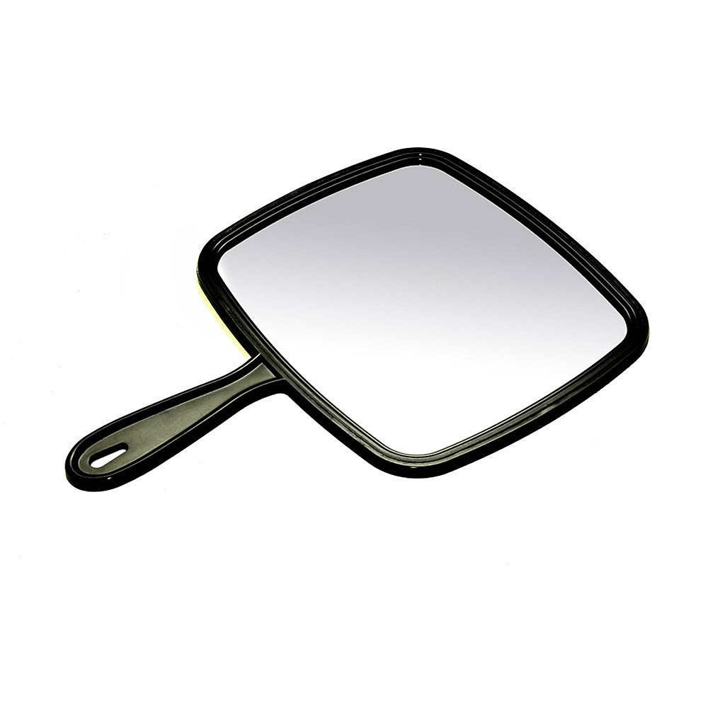 Hand mirror clipart black and white