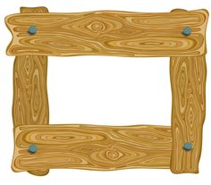 Wooden frame clipart