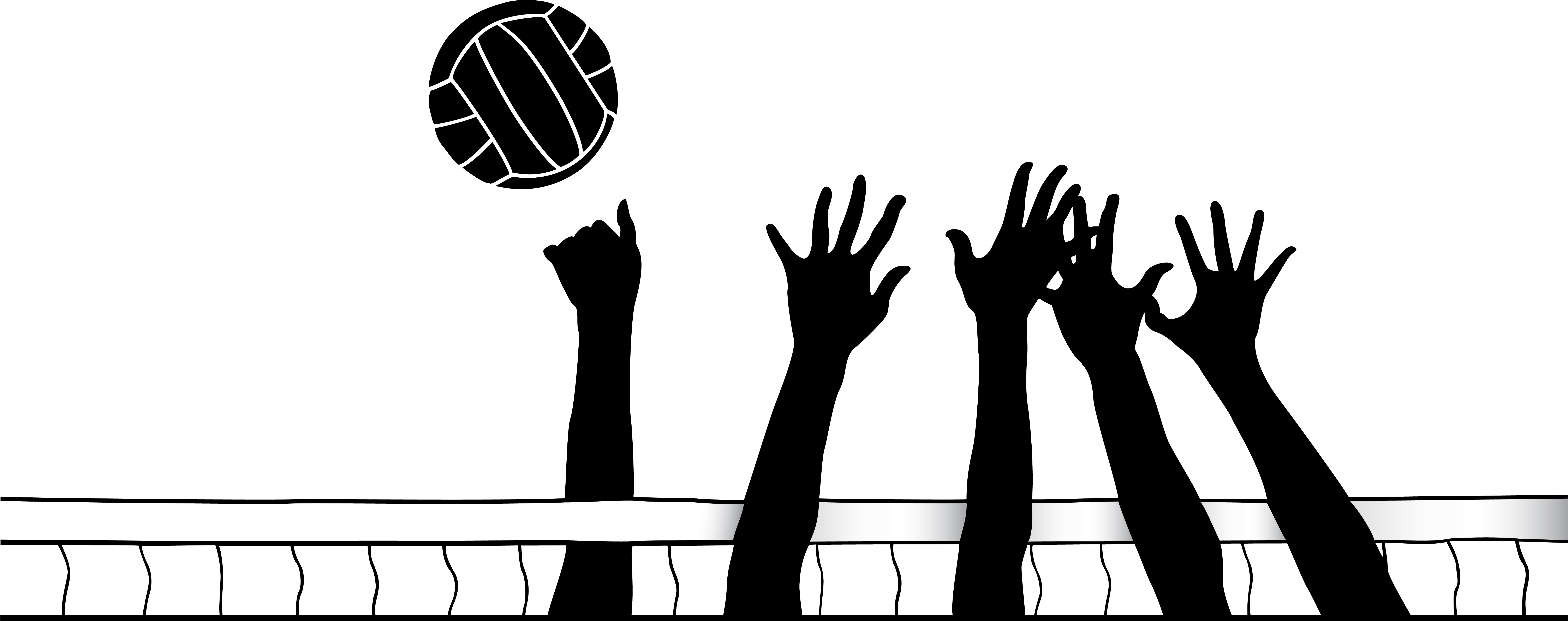 Vector Volleyball Vector Clipart Graphic Volleyball B - vrogue.co