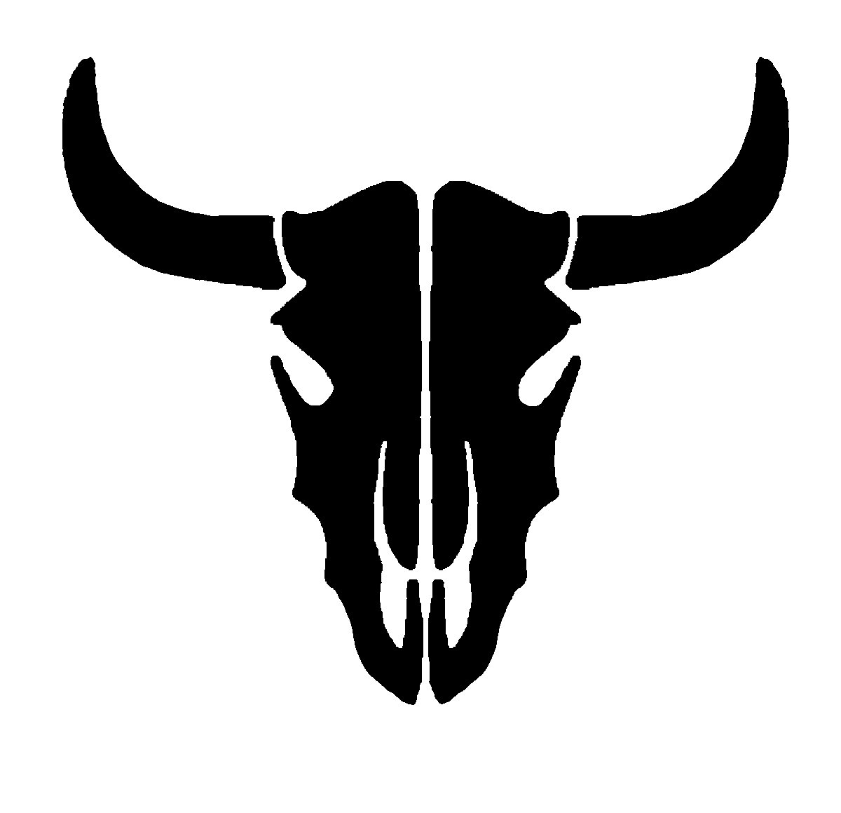 Drawn Cow Texas Longhorn - Easy Bull Skull Drawing PNG Image | Transparent  PNG Free Download on SeekPNG