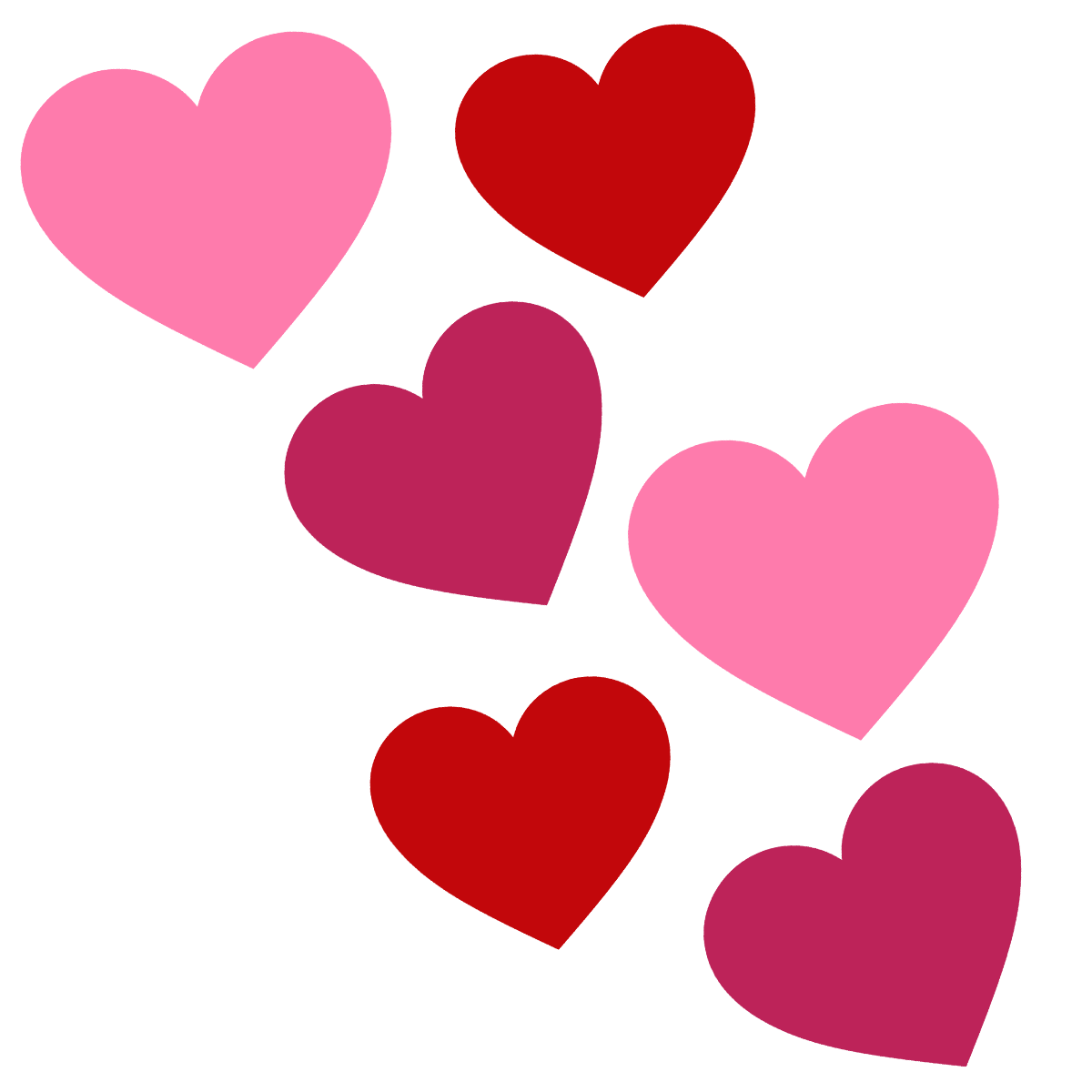 3 Heart Cliparts