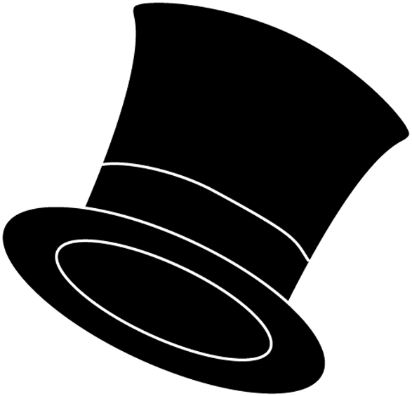 Bowler hat clipart free