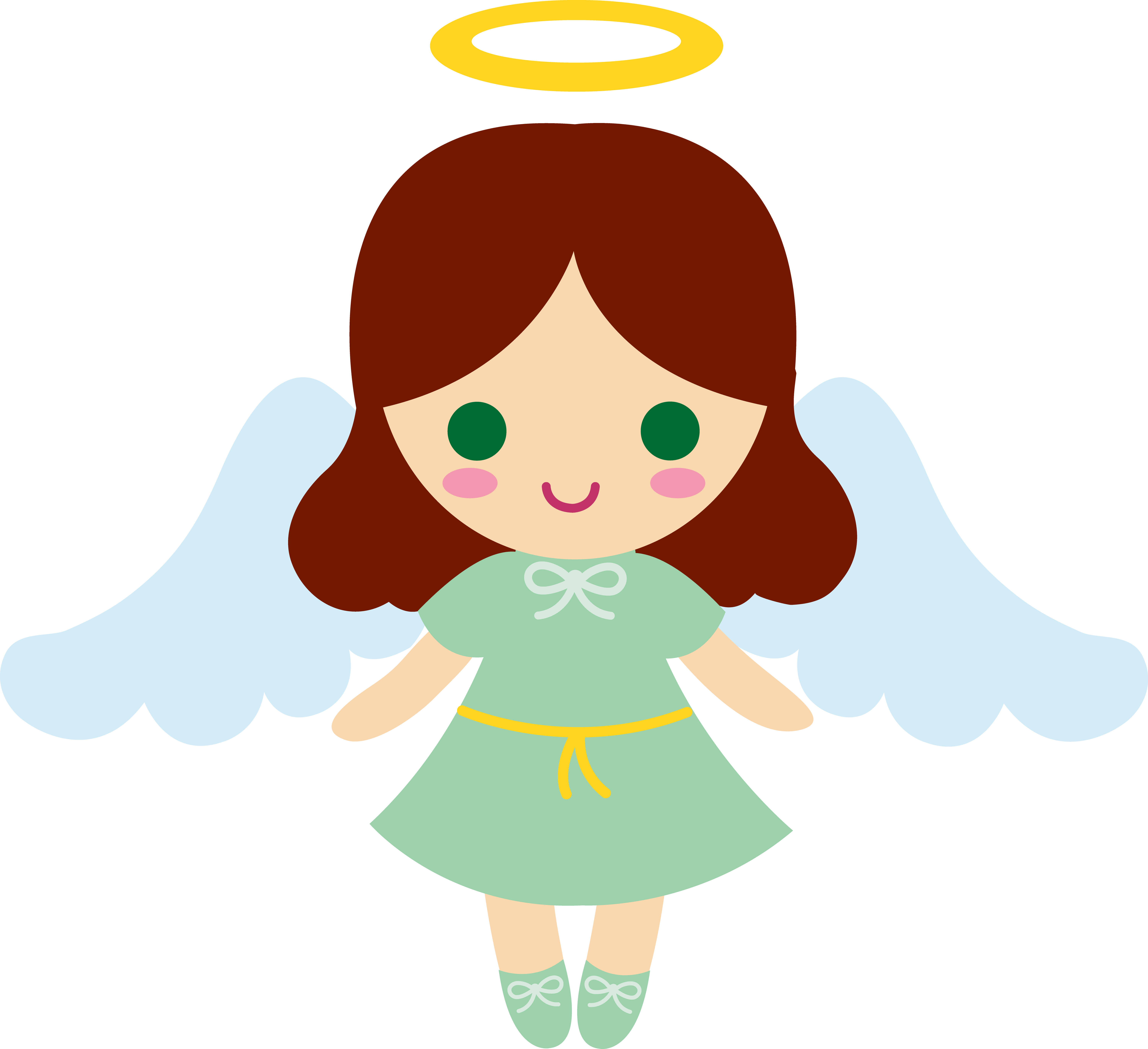 girl angel clip art
