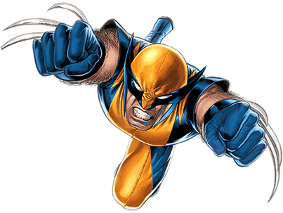 Artistic Wolverine Cliparts