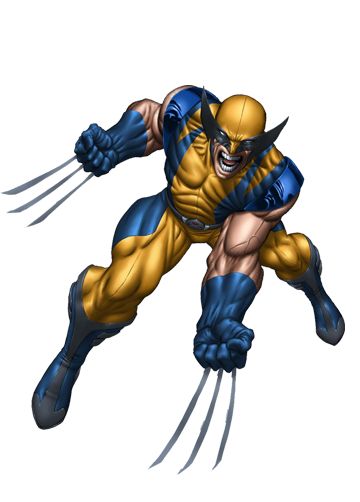 Artistic Wolverine Cliparts