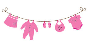 Girl Clothesline Cliparts