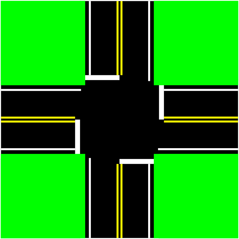 Street lines clip art