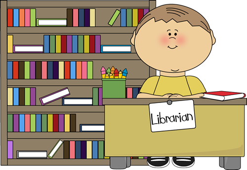 Student Librarian Cliparts