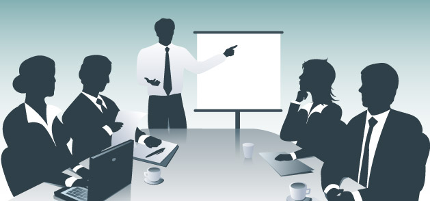 Business Presentation Cliparts