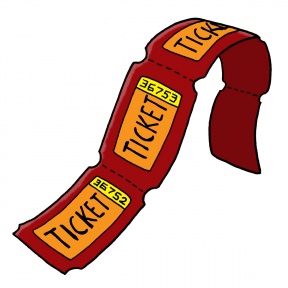 Carnival Ticket Cliparts