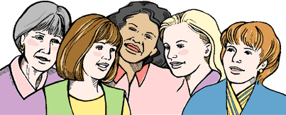 Ladies Meeting Cliparts
